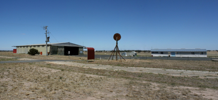 Nhill Aerodrome Hangar Operations Building Bomb Target